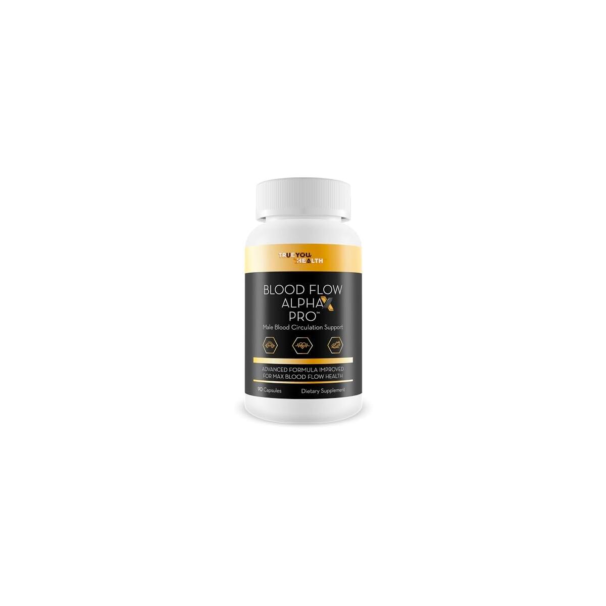 Blood Flow Alpha X Pro - Improved Formula - Our Best Alpha X Male Blood Circulation Support Supplement - Healthy Blood Flow Supplement Alpha X Pills - Advanced Blood Flow Booster - Alpha X Supplement