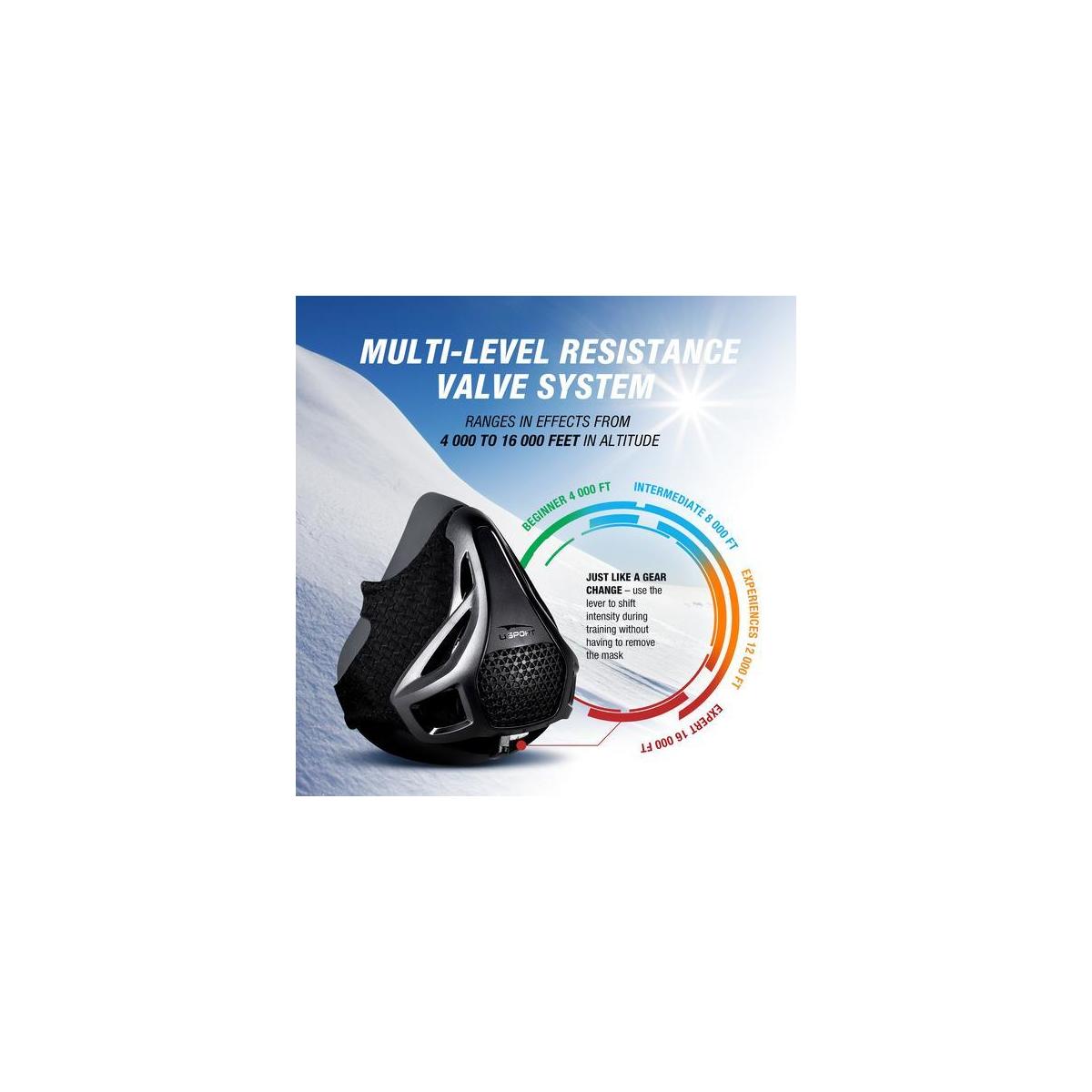 USPORT Training Mask For Elevation Breathing And Gym High Altitude