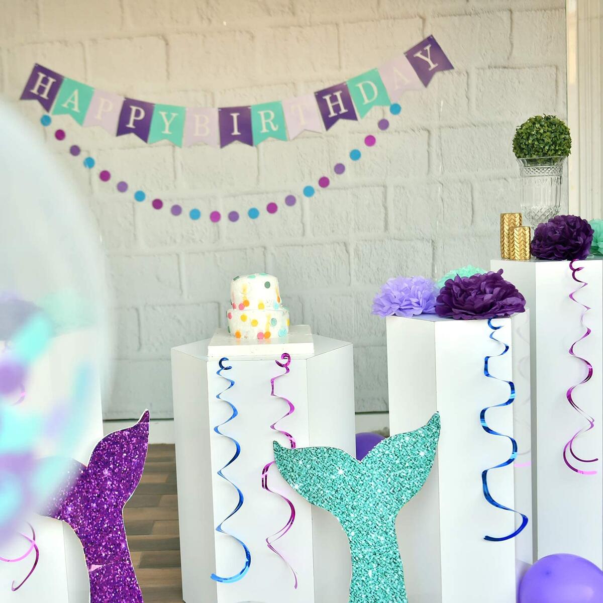 Mermaid Birthday Decorations Cashback Rebates - RebateKey