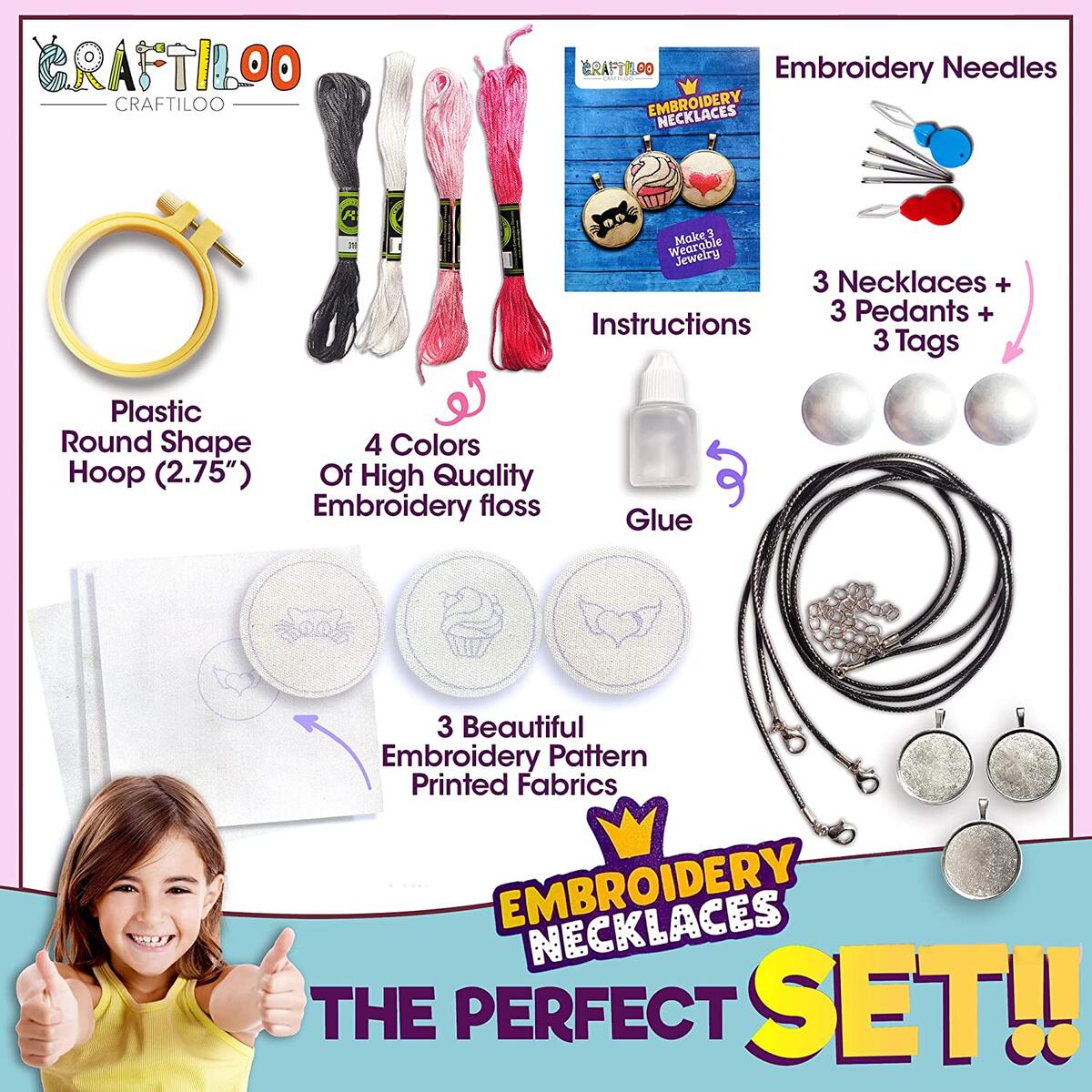 Embroidery Kit For Kids Cash Back - RebateKey
