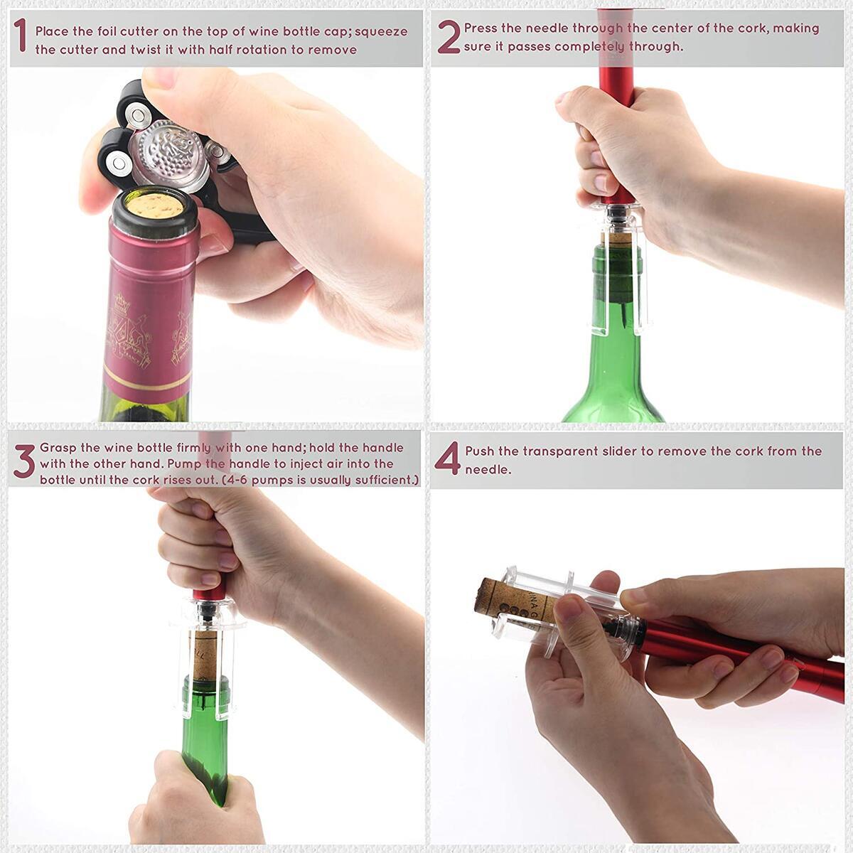 Wine Opener Air Pressure Cash Back - RebateKey