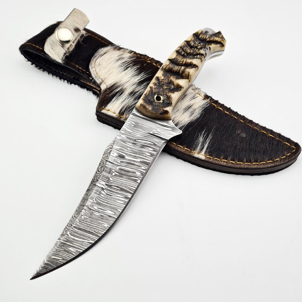 Damascus Hunting Knife 6 Cash Back - RebateKey