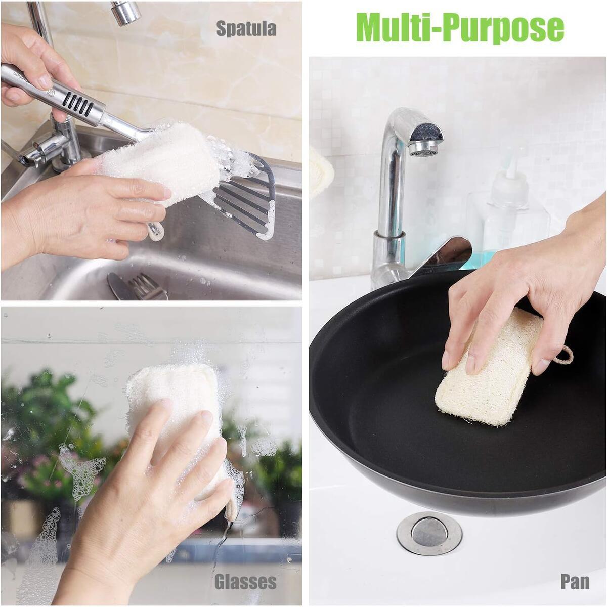 Natural Loofah Kitchen Sponges 1 Cashback Rebates - RebateKey