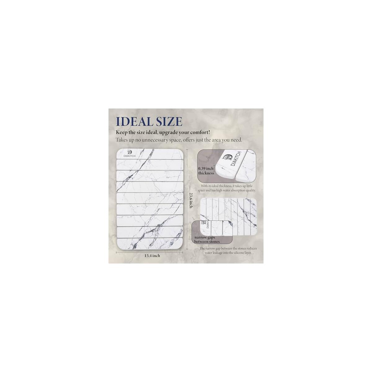 Stone Drying Mat For Kitchen Counter 6 Cash Back - RebateKey