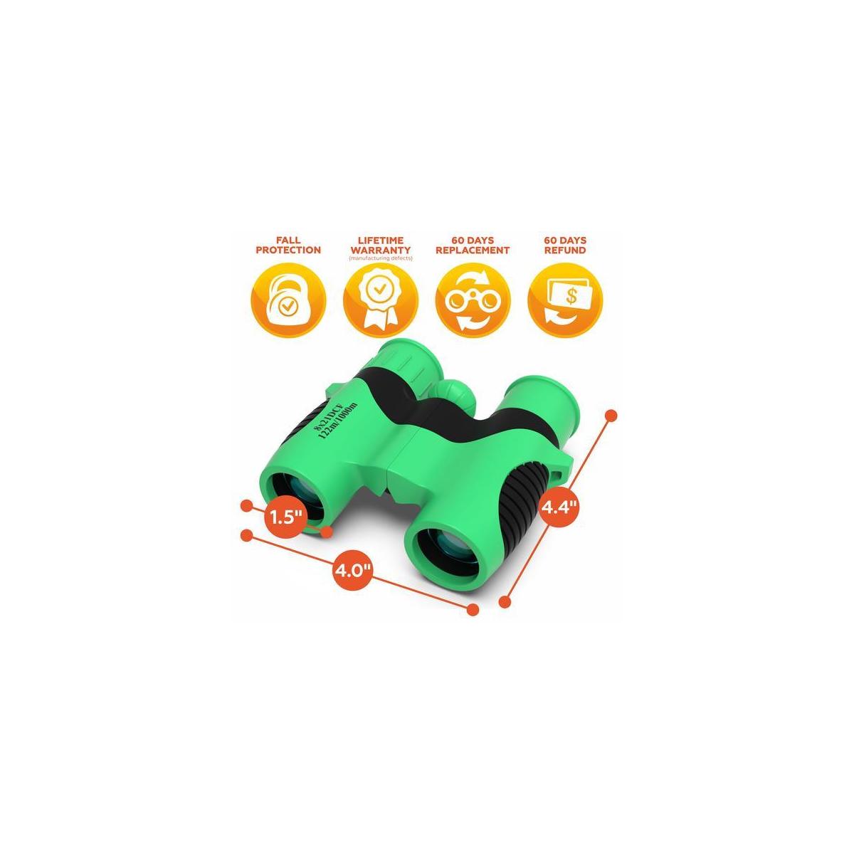 Binoculars For Kids High Resolution Childrens Toy Binoculars 8x21 For Spy12 Cash Back - RebateKey