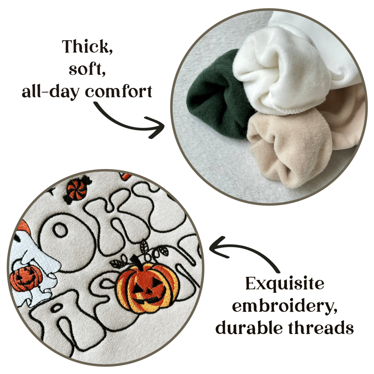Embroidered Spooky Season Sweatshirt 1 Cashback - RebateKey