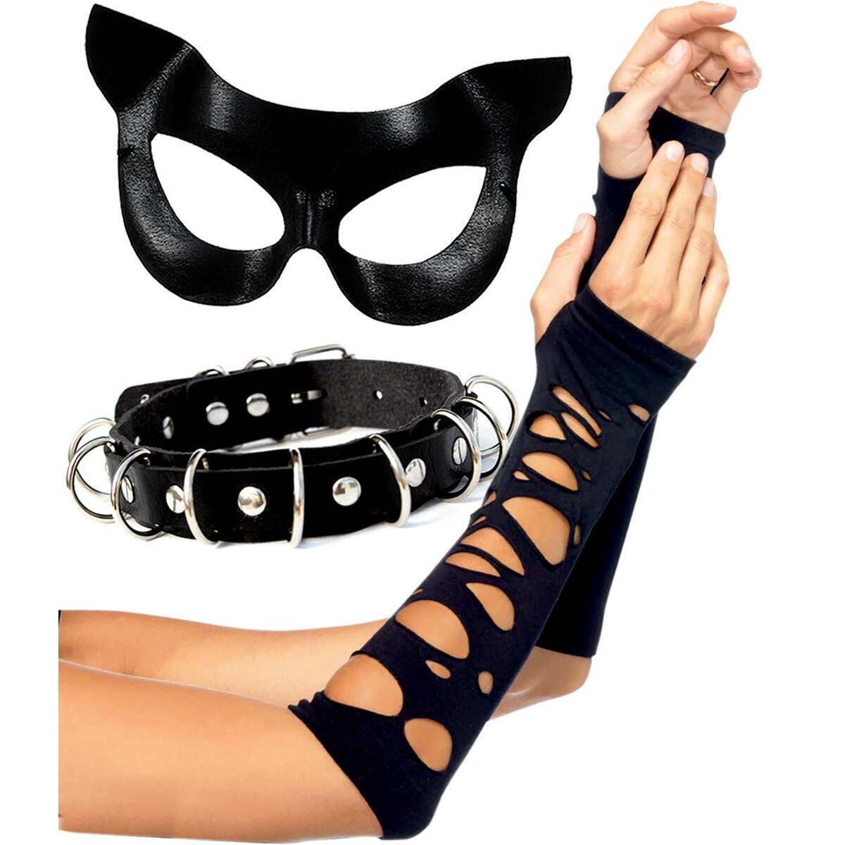 Black Cat Mask Costume Accessories Cat Woman Cashback Rebates - RebateKey