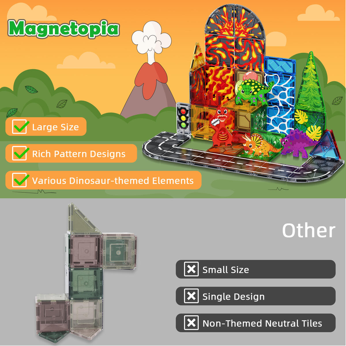 Dinosaur Toys Magnetic Tiles Rebates - RebateKey