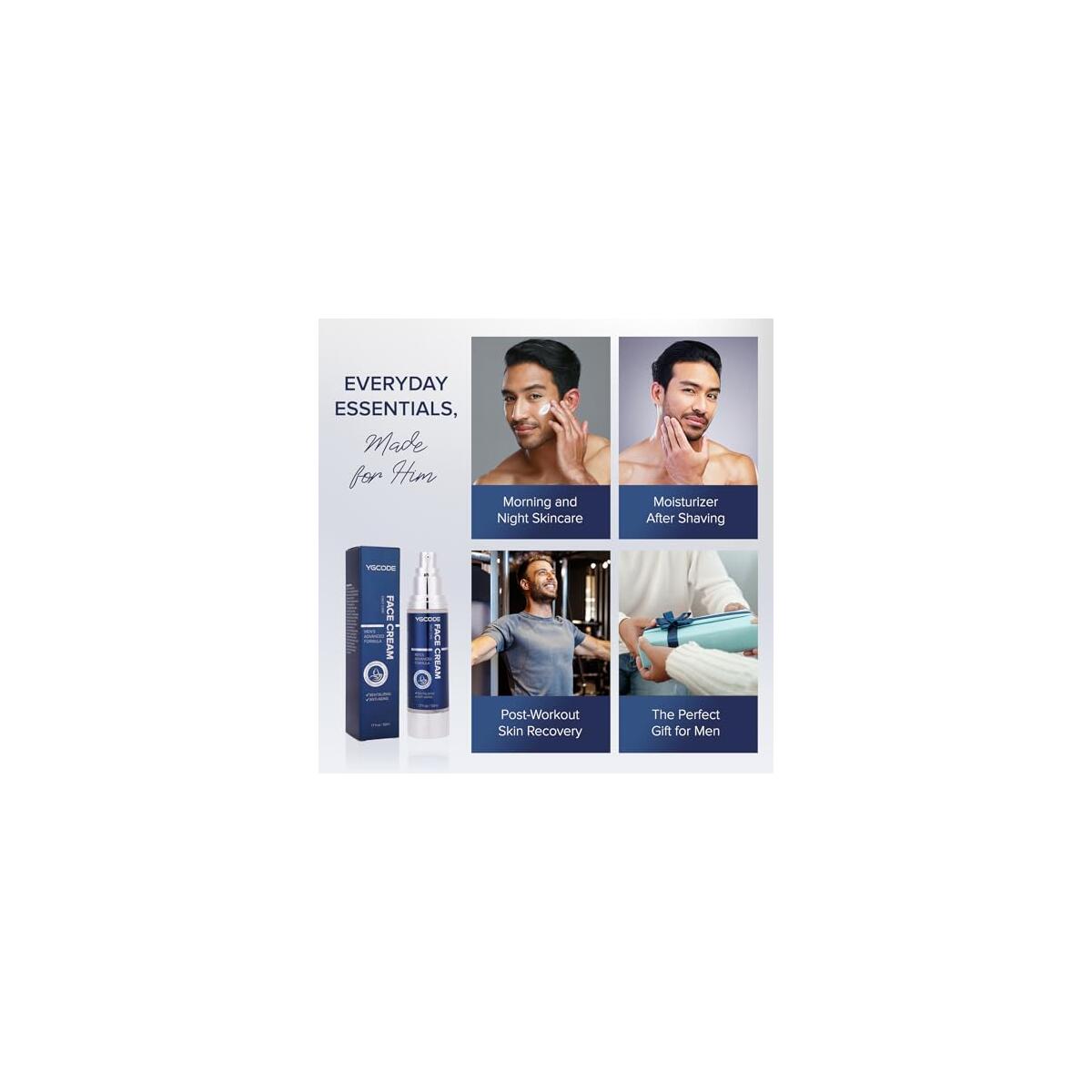 Ygcode 6 In 1 Face Cream For Men Cashback Rebates - RebateKey