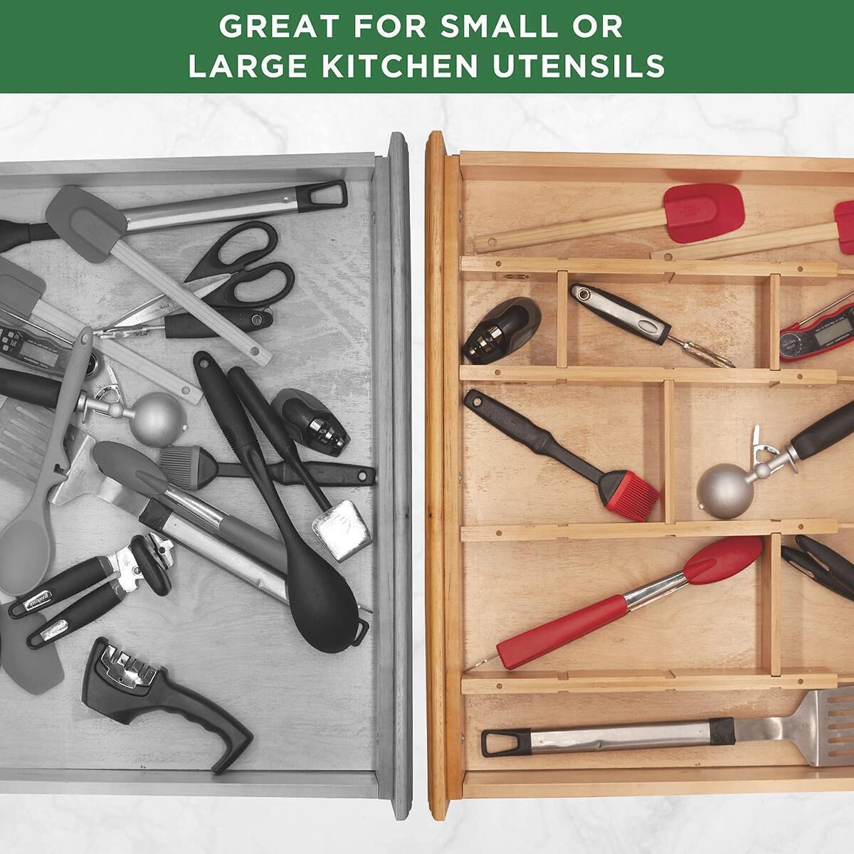Adjustable Bamboo Drawer Dividers Cashback Rebate - RebateKey