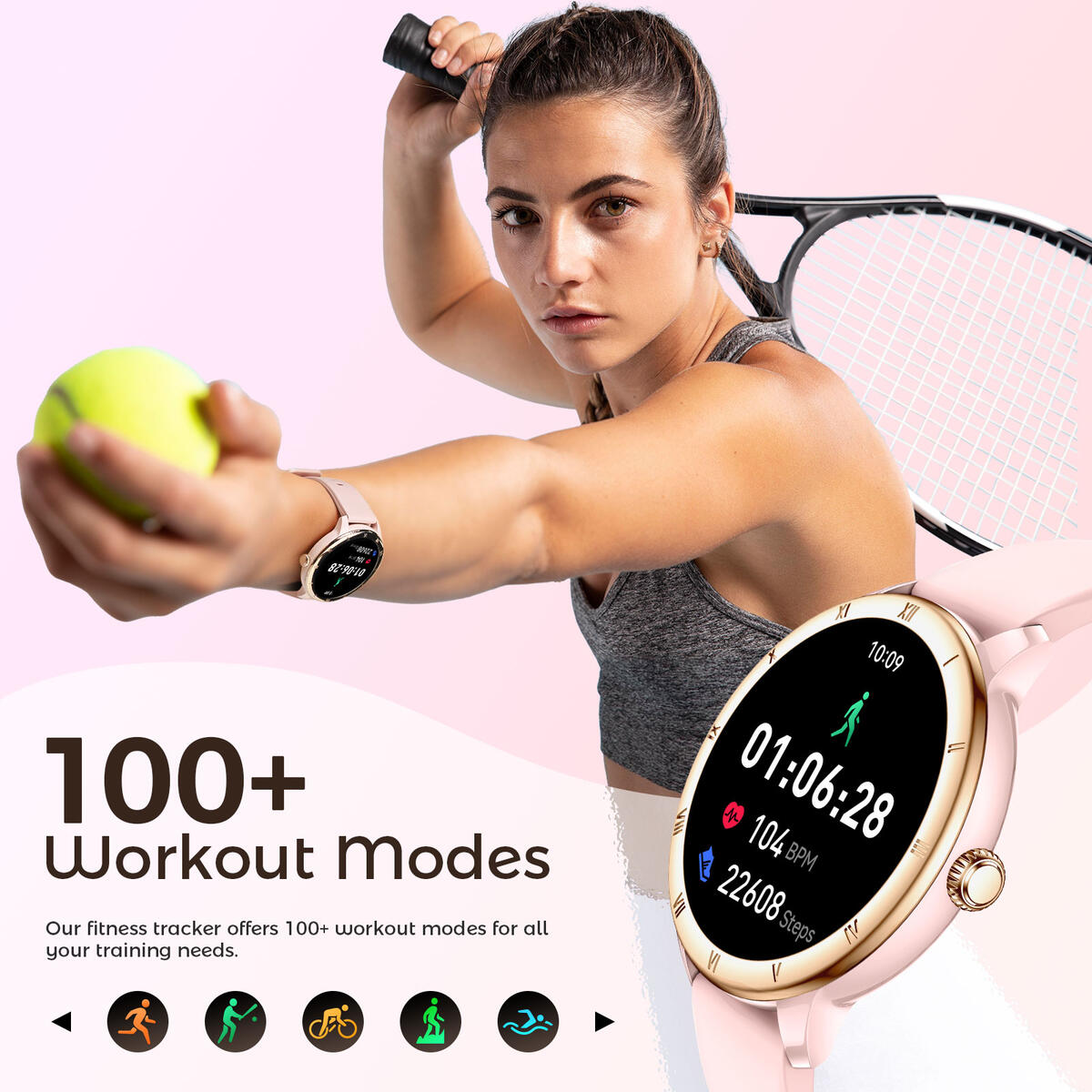 Fashionable Smart Watch F Cash Back - RebateKey