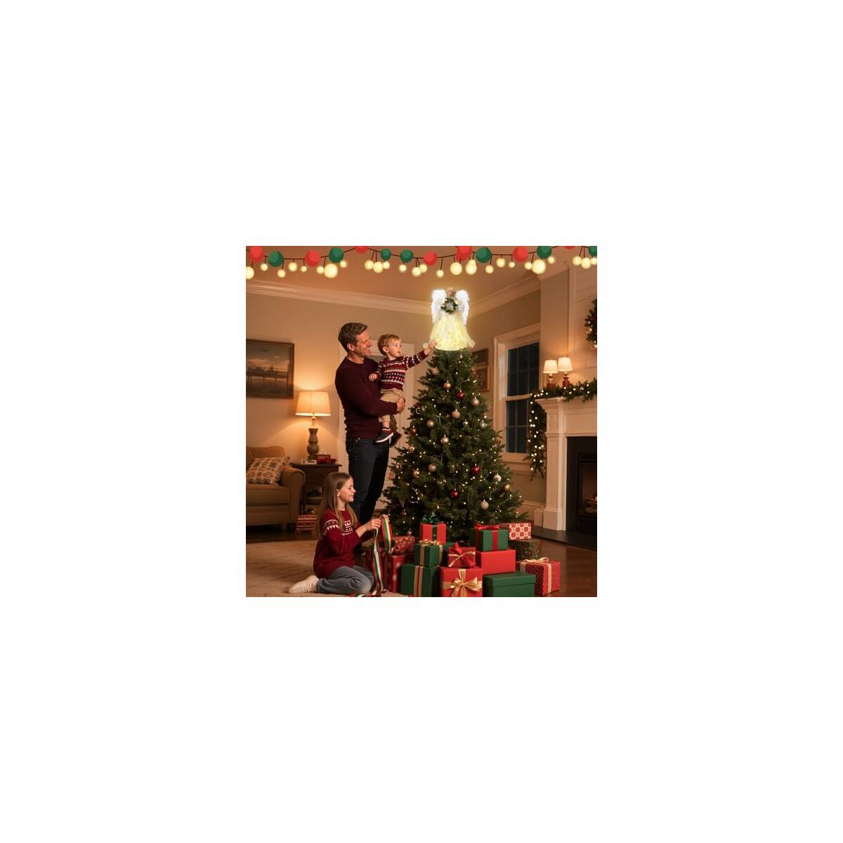 Christmas Tree Topper Angel With Lights Rebate - RebateKey