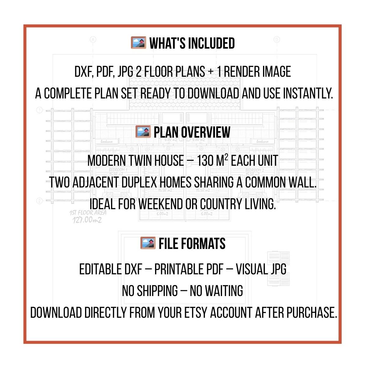 4 Bedroom Duplex Twin House Blueprints Rebates - RebateKey
