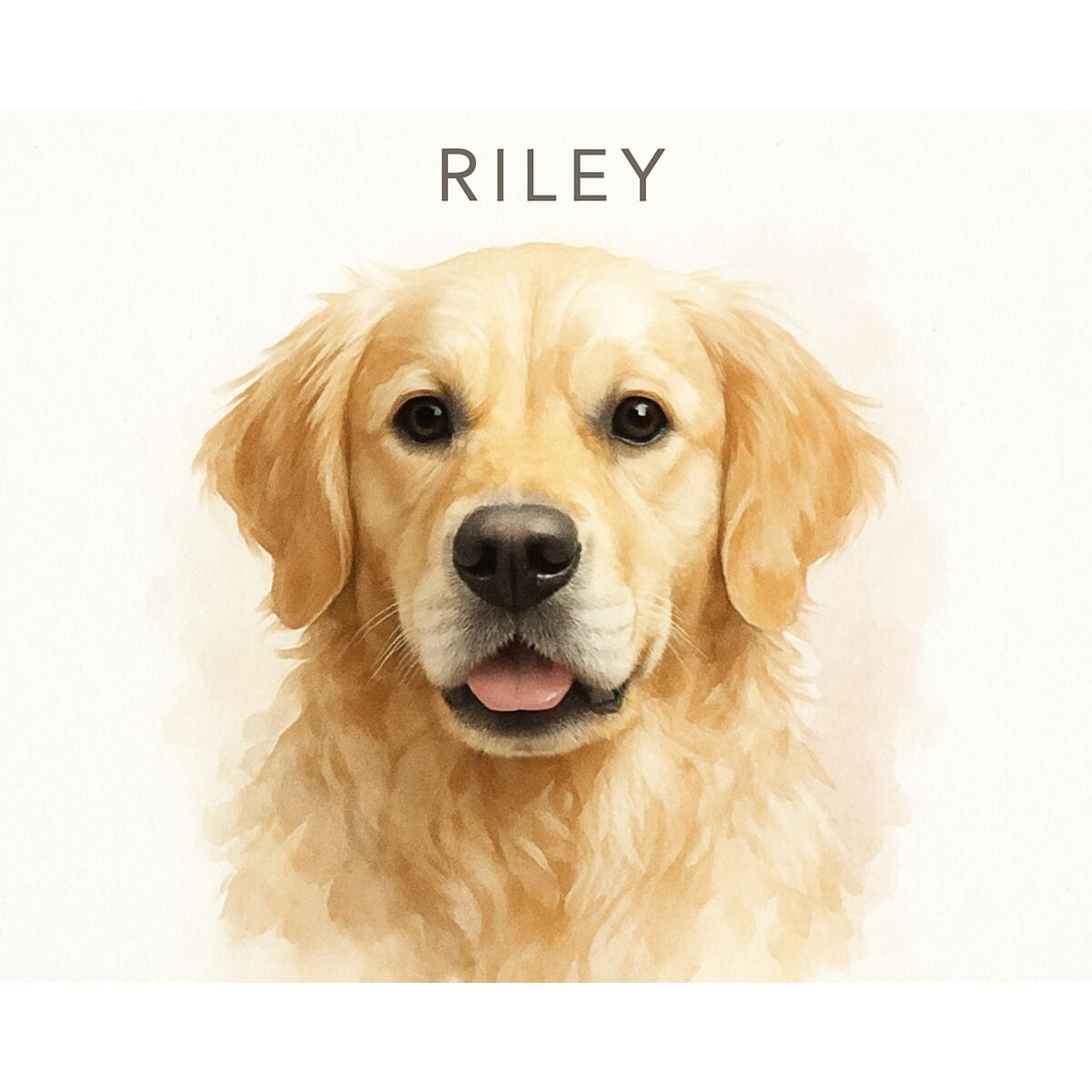 Custom Watercolor Portraits Using Pet Photo Rebates - RebateKey