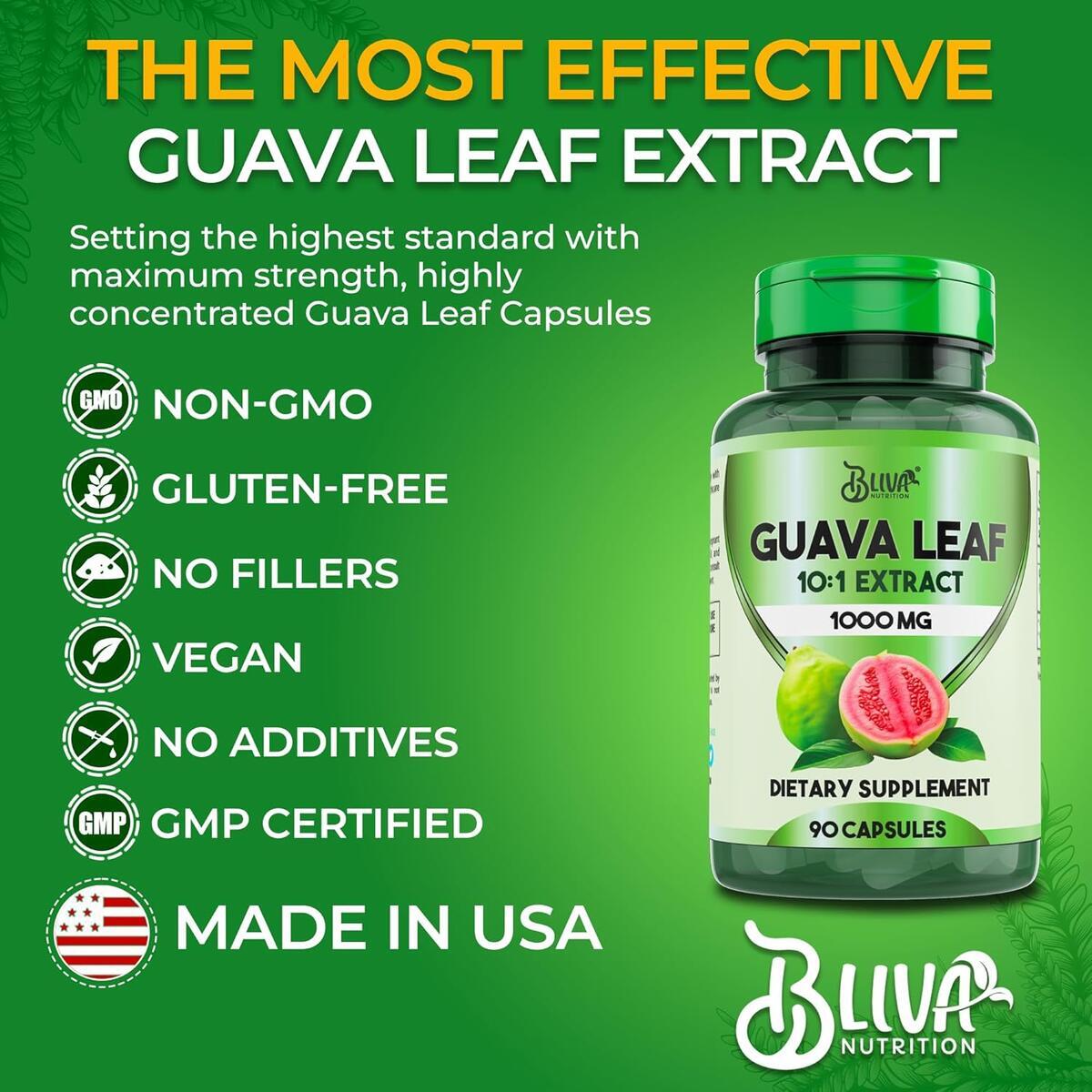 Guava Leaf Extract Capsules Cashback Rebates - RebateKey
