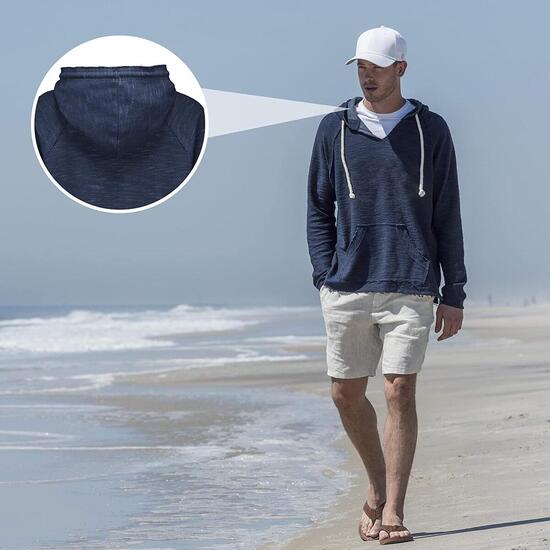 Beach hoodie mens Clearance