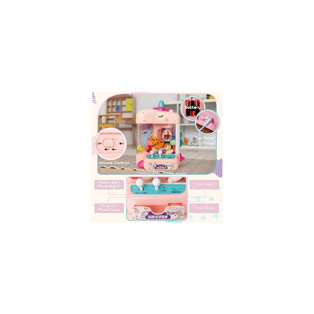 Claw Machine For Kids 1 Cashback Rebate - RebateKey