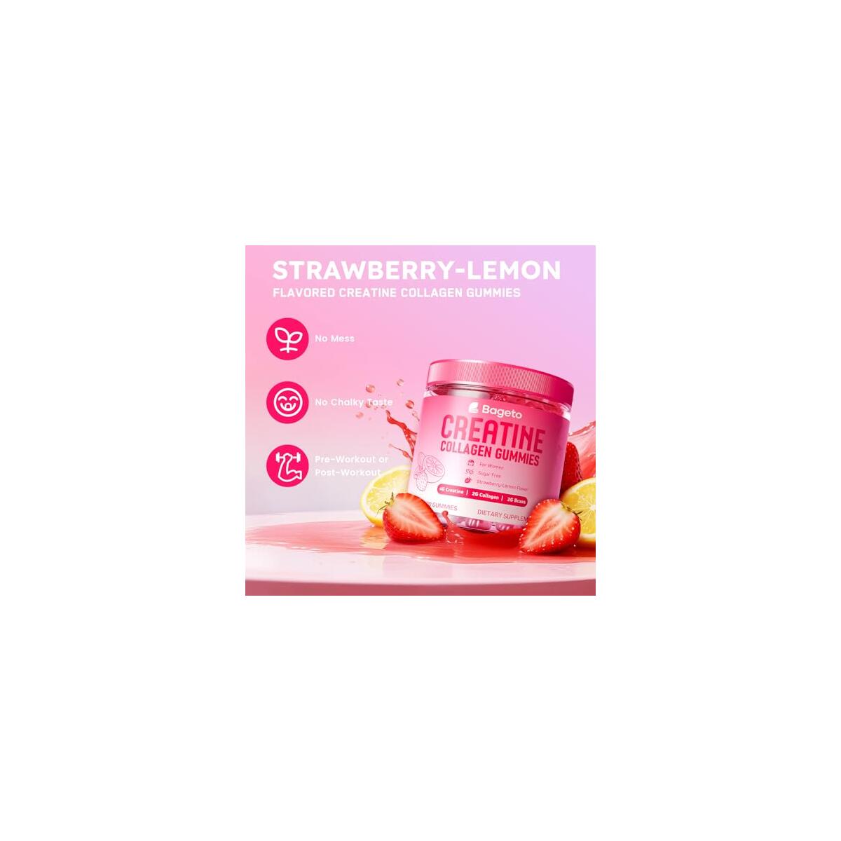 Creatine Monohydrate Gummies With Collagen Cash Back - RebateKey