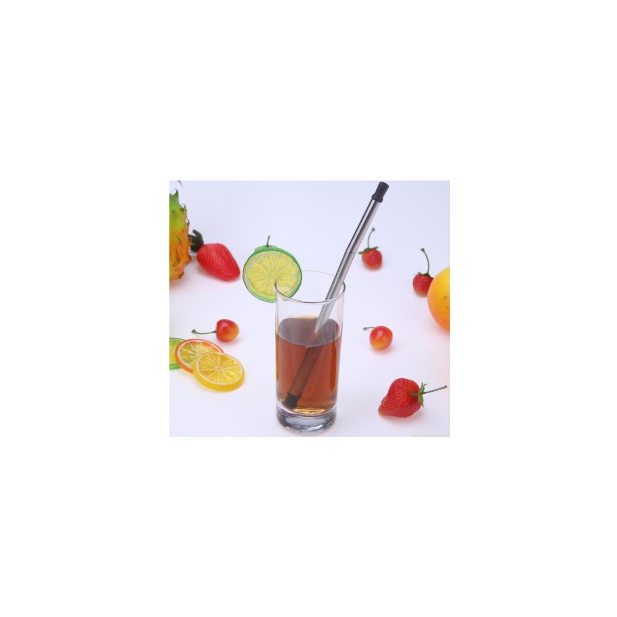 Collapsible Straws Cuteadoy Stainless Steel Reusable Drinking Folding Straws Wit Cashback - RebateKey