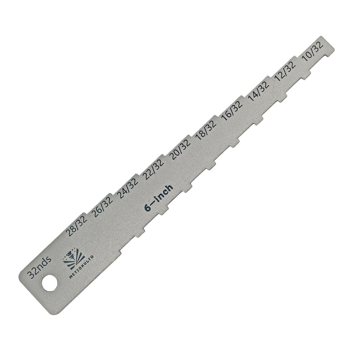 The 6" Brake Pad Measuring Tool,Brake Drum Wear Detection Gauge in 32nds