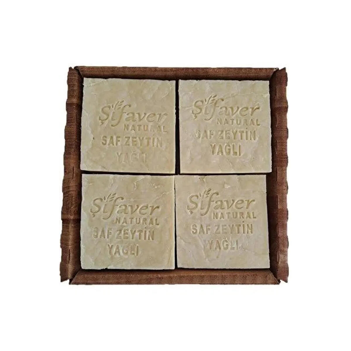 Turkish Organic Pure Soap ,%100 Olive Oil Soap (1Piece)