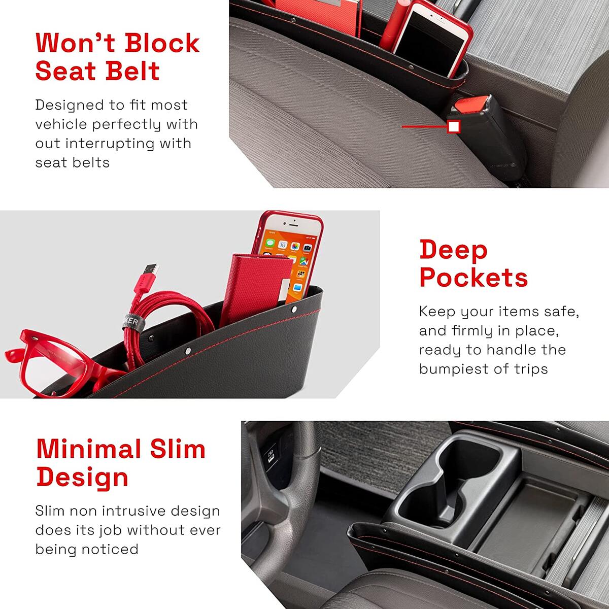 Seat Gap Filler Organizer Cash Back - RebateKey
