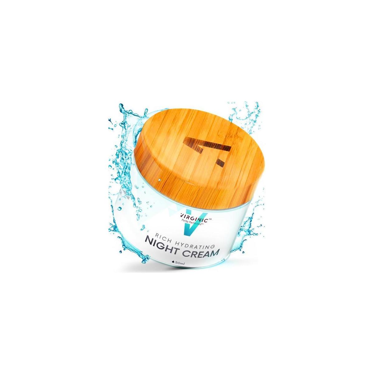 Night Face Cream Anti Aging 2 Oz Sensitive Skin Moisturizer Best Facial ...