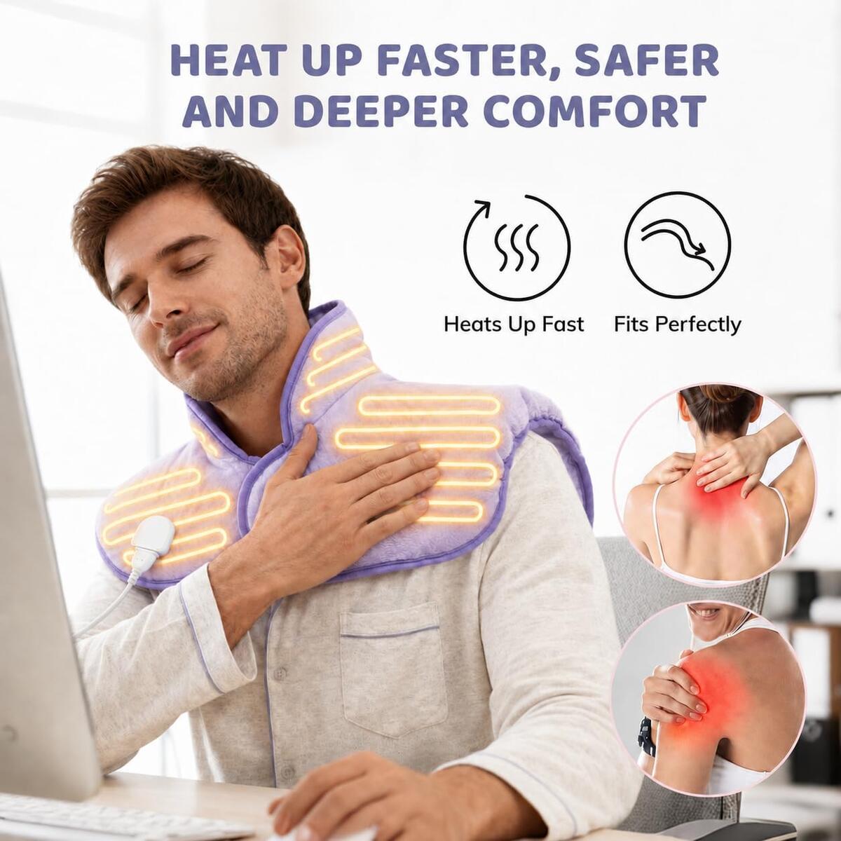 Electric Heating Pad For Back Pain Relief Rebate - RebateKey
