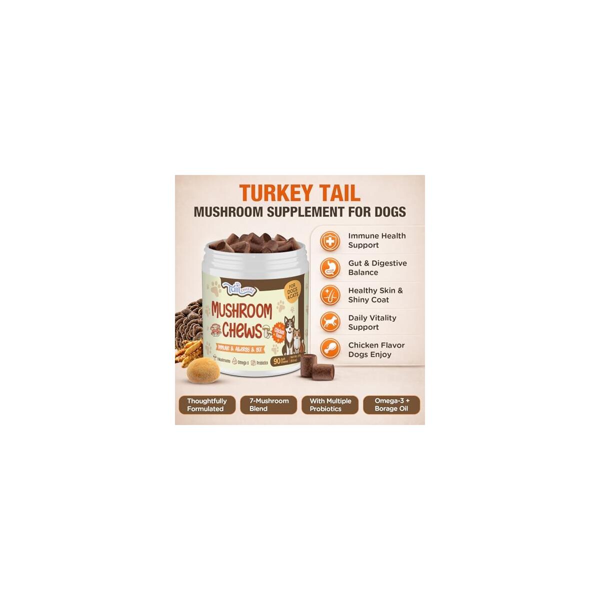 Turkey Tail Mushroom For Dogs Rebate - RebateKey