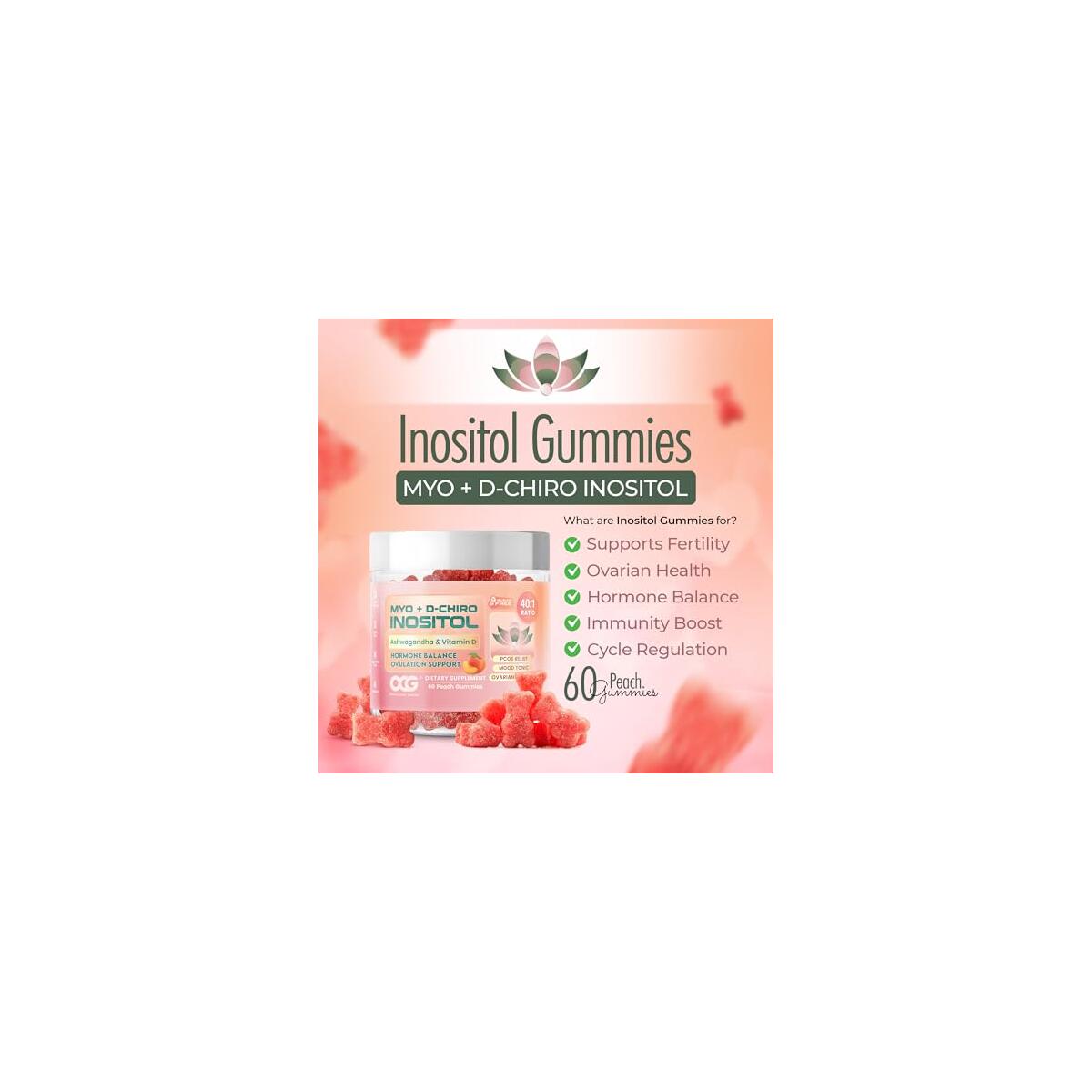 Myo Inositol D Chiro Inositol Gummies With Cash Back - RebateKey