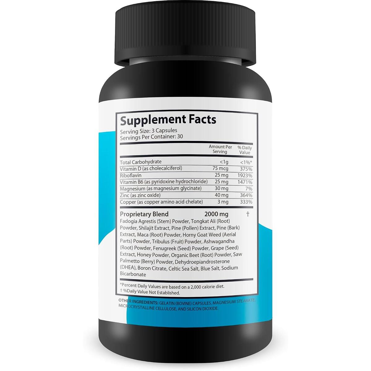 Testosterone Booster Blue Cashback Rebates - RebateKey