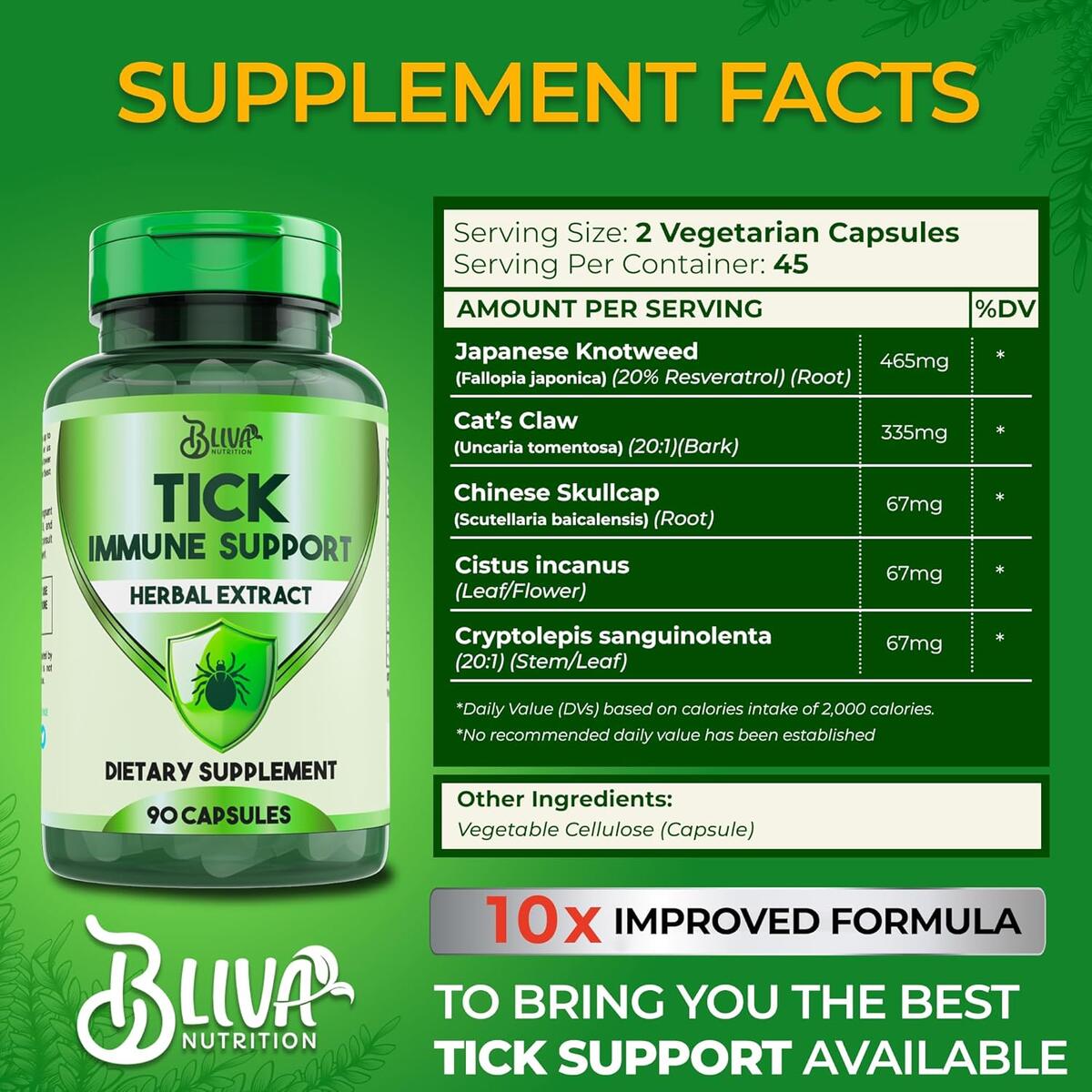 Bliva Tick Immune Support Cashback Rebate - RebateKey
