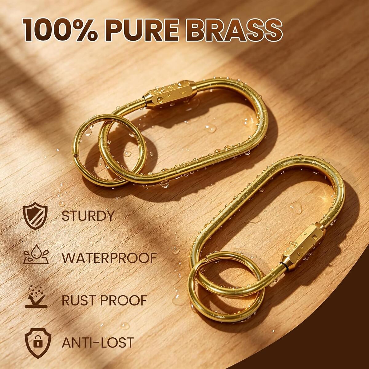 Solid Brass Key Ring Cashback Rebates - RebateKey