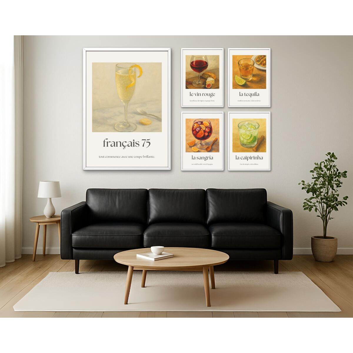 Vintage French Drink Poster Set Cashback Rebates - RebateKey