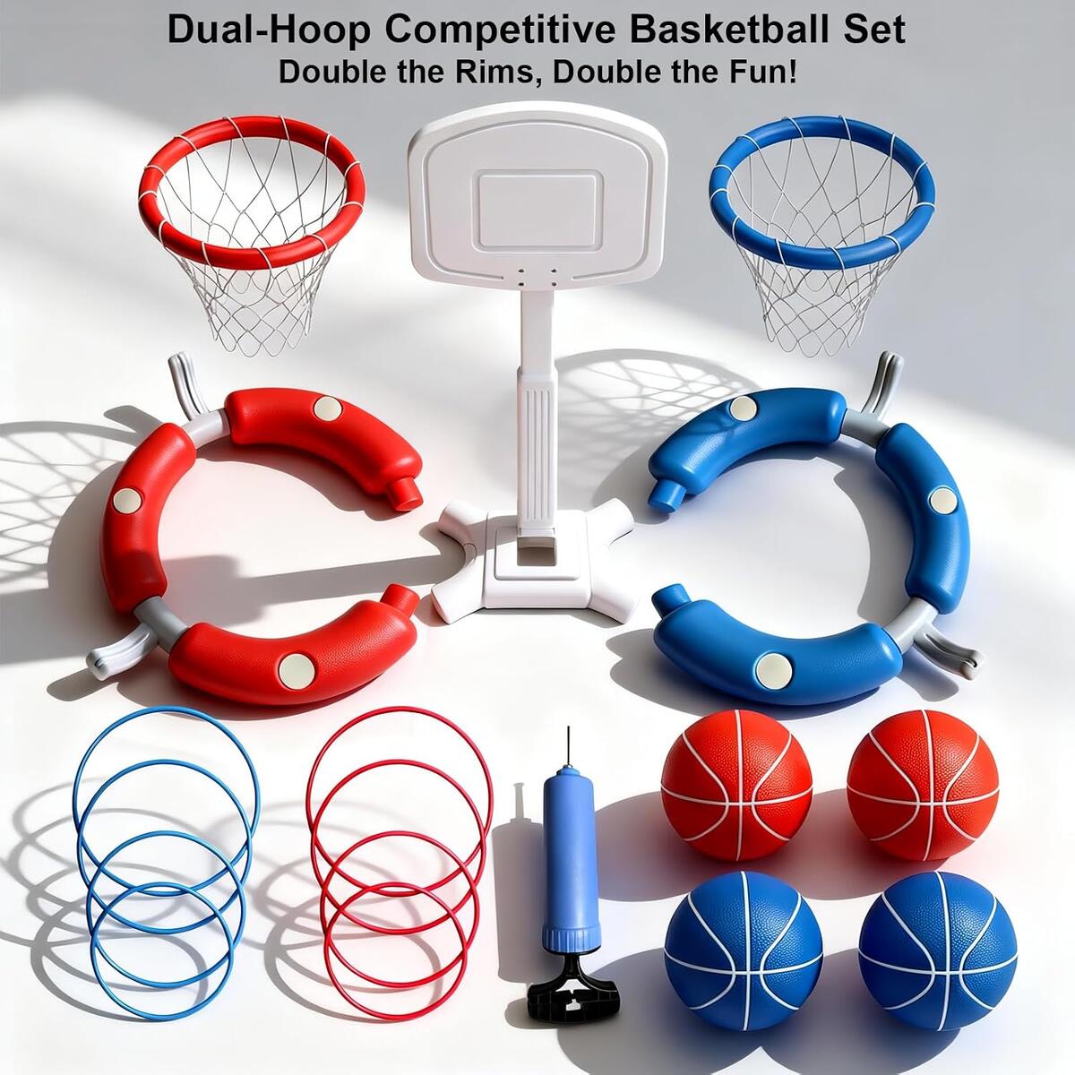 Dual Dual Pool Basketball Hoop Cash Back - RebateKey