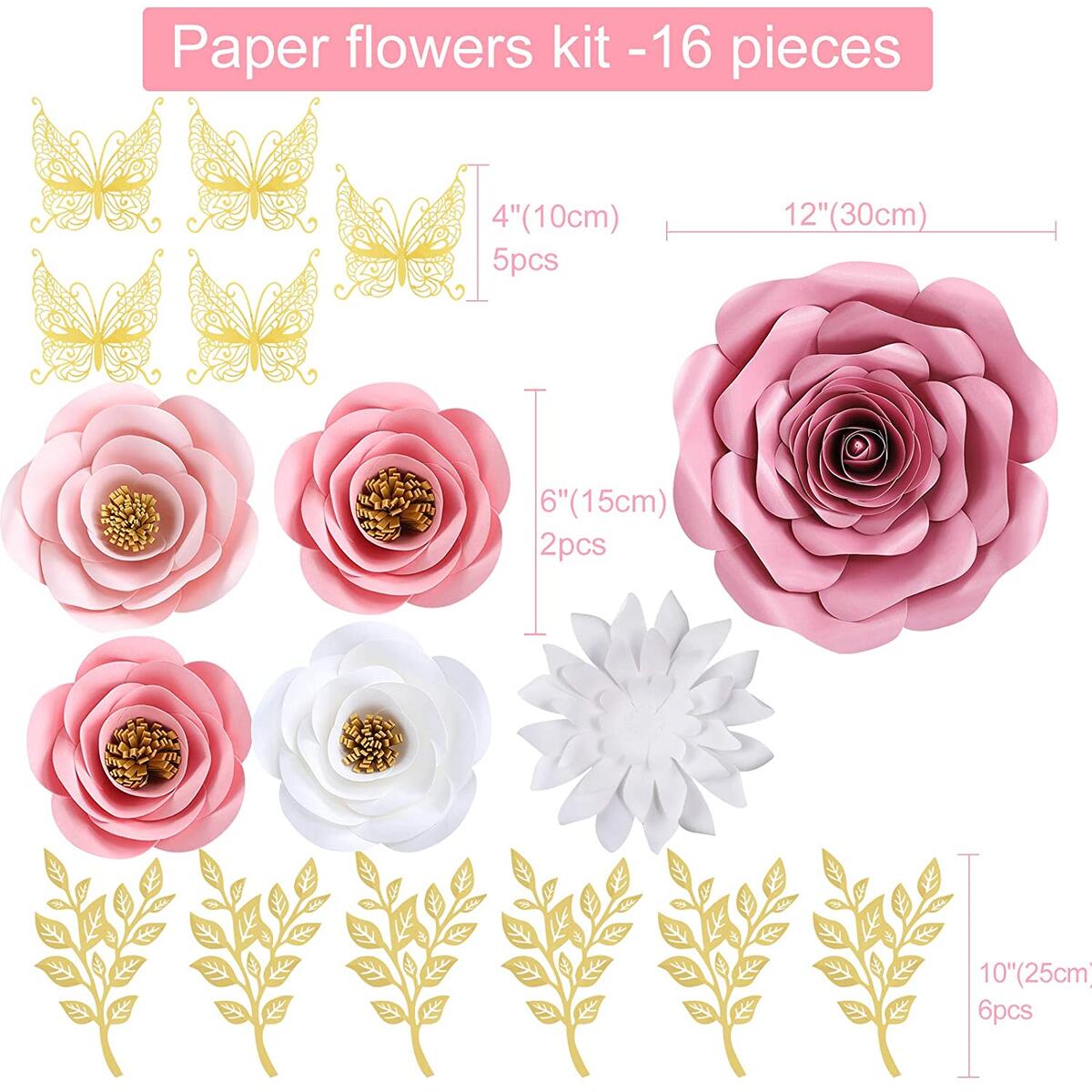 Paper Flowers Decorations Cash Back - RebateKey