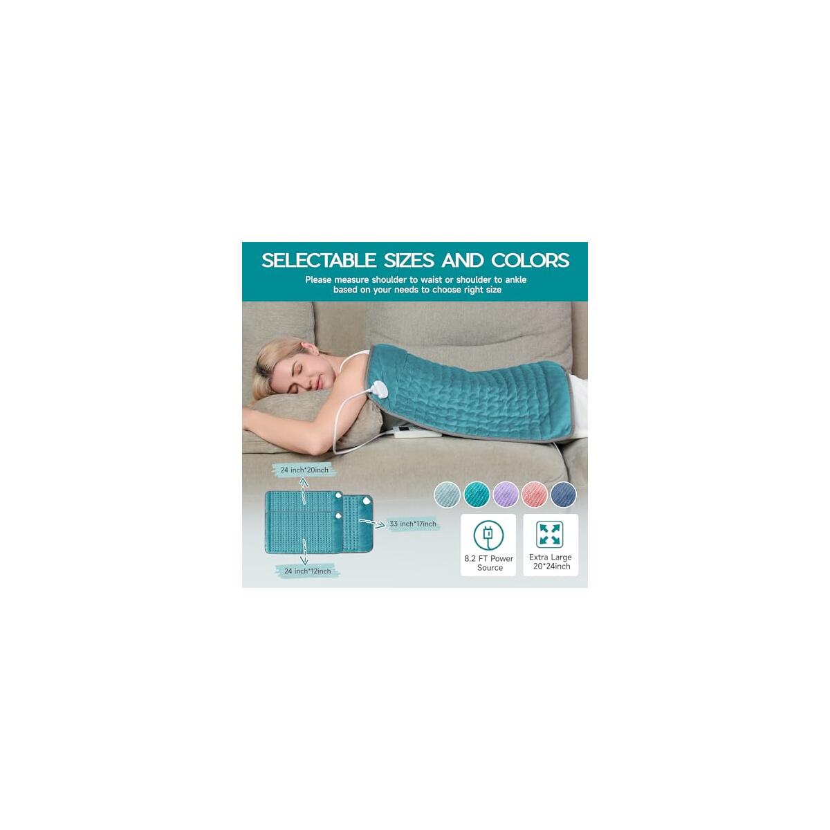 Heating Pad For Back Pain Cramps Relief Rebate - RebateKey