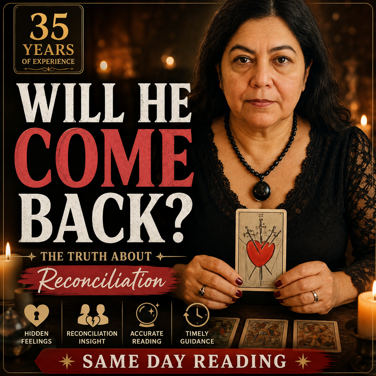 Will He Come Back Tarot Reading | Reconciliation & Ex Return Psychic Reading | No Contact Love Insight | Relationship Clarity l Same Day