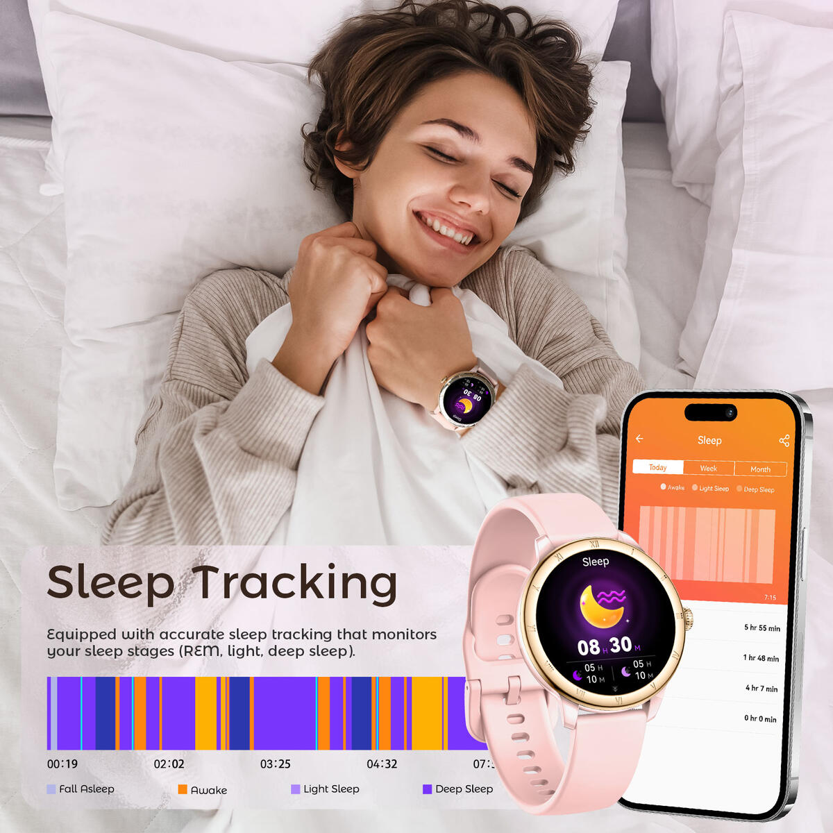Fashionable Smart Watch F Cash Back - RebateKey