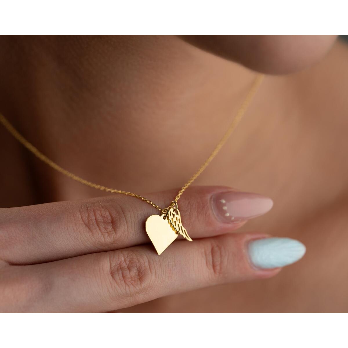 Angel Wing Heart Necklace Cashback Rebates - RebateKey