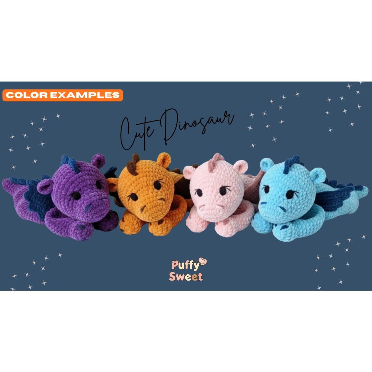 Crochet Dinosaur Pattern Cash Back - RebateKey