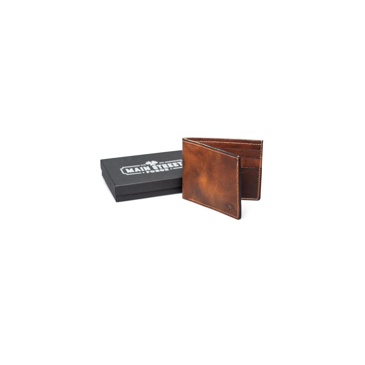 Men's Leather Bifold Wallets Made In Usa
