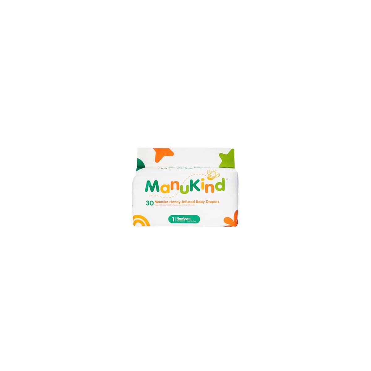 MANUKIND BABY DIAPERS SIZE 1 BAG ONLY!!! SIZE 1 BAG ONLY!!! SIZE 1 BAG ONLY!!!