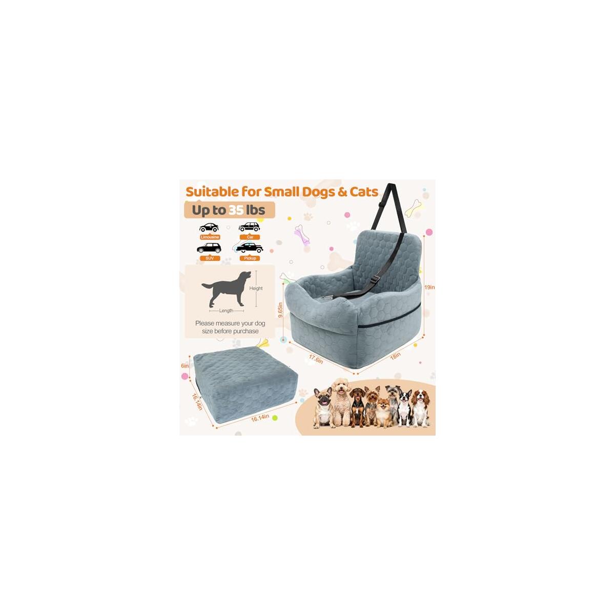 Dog Car Seat For Small Dogs Cashback - RebateKey