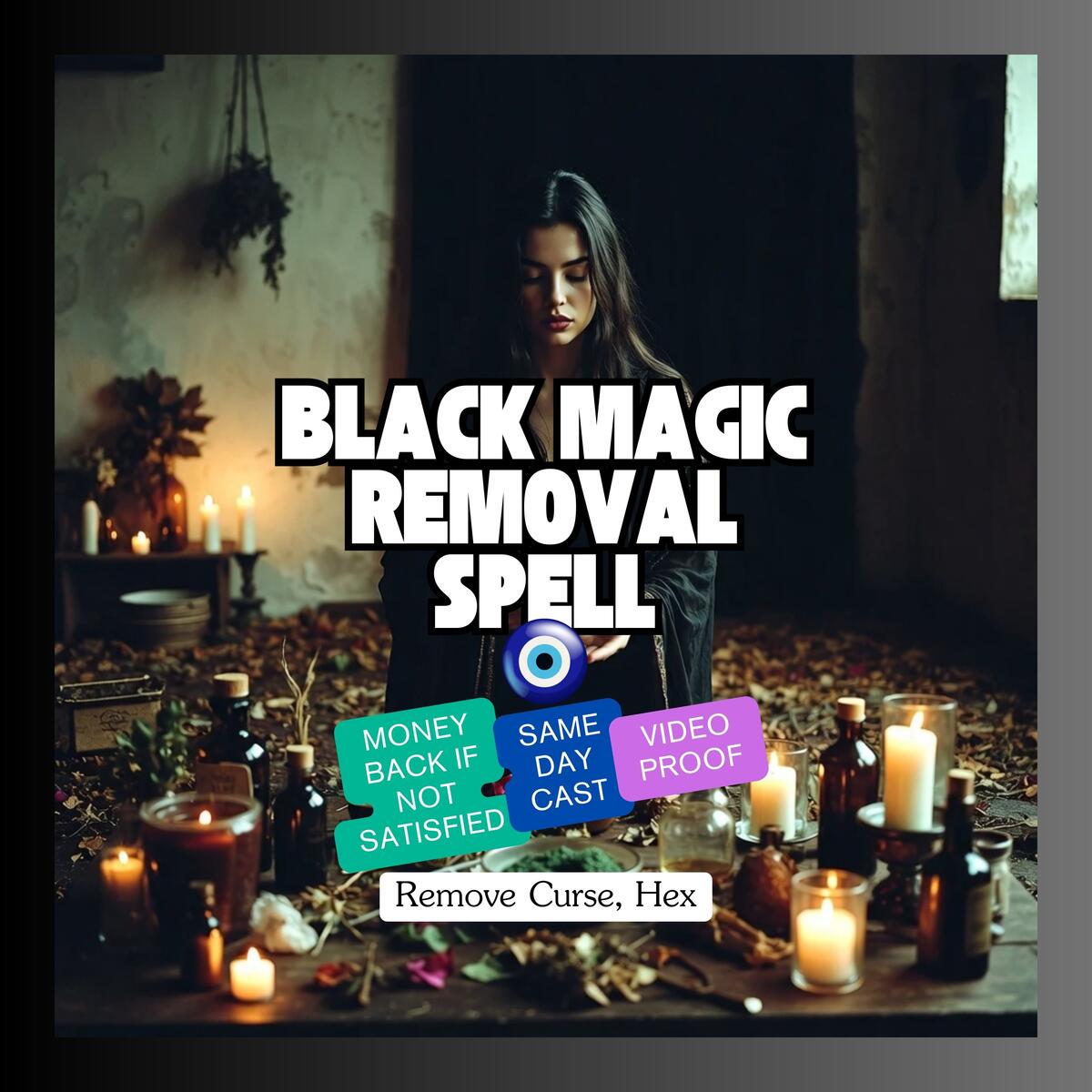 Black Magic Removal, Remove Negative Energy & Blockages | Spiritual Detox