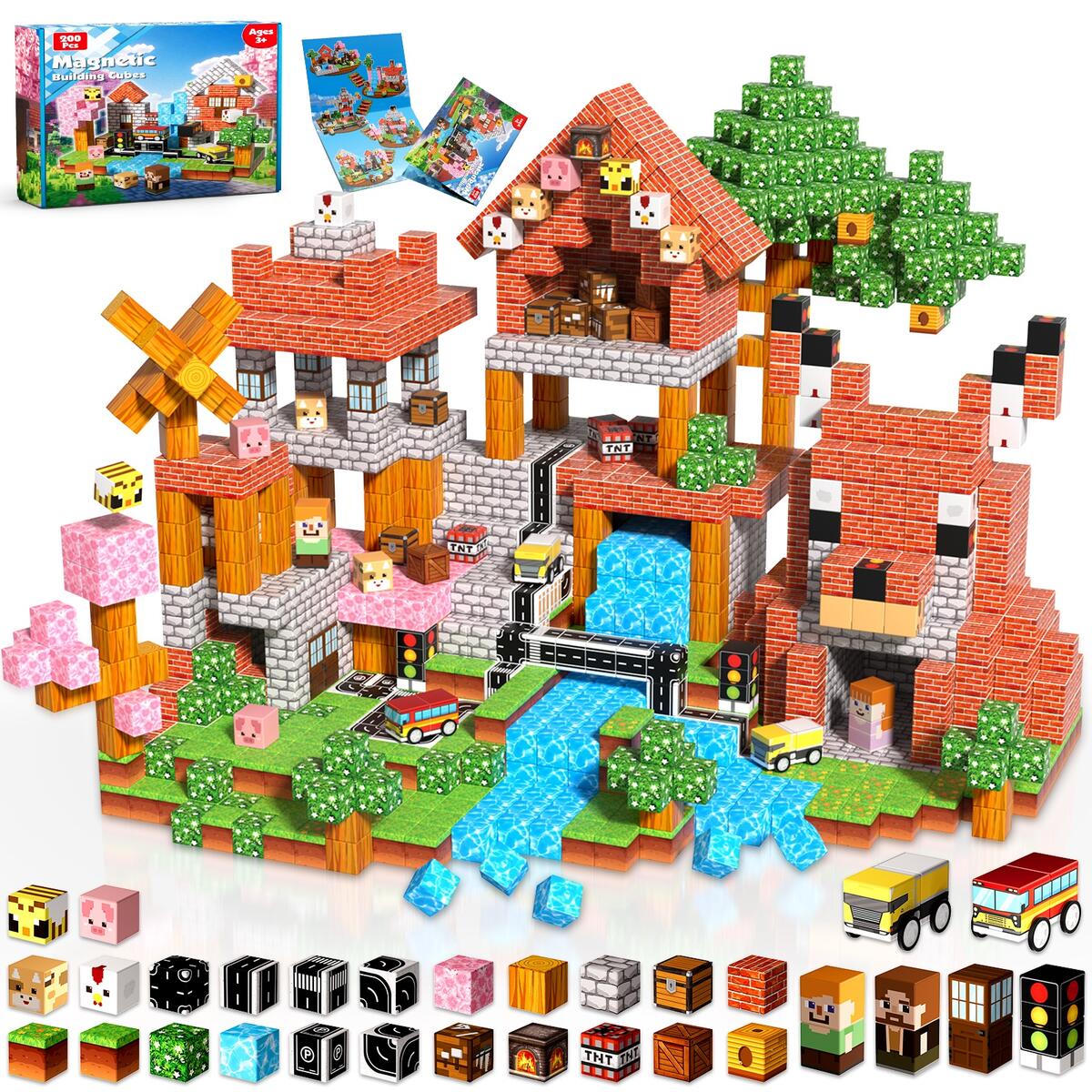 200 Pcs Magnetic Blocks Rebate - RebateKey