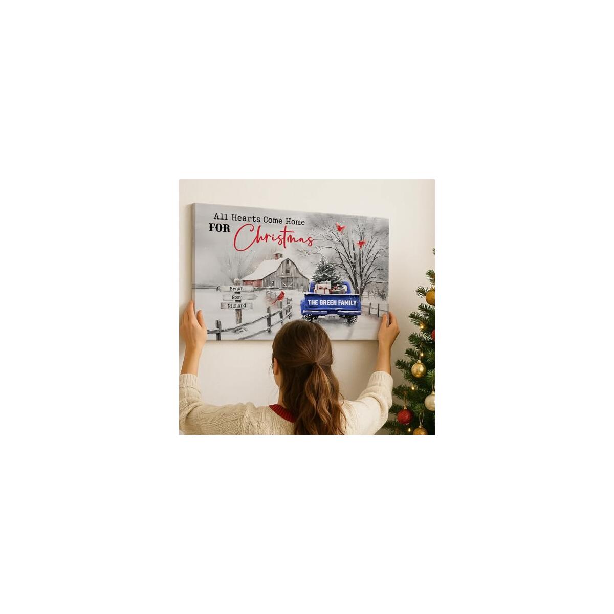 Personalized Christmas Canvas Cash Back - RebateKey