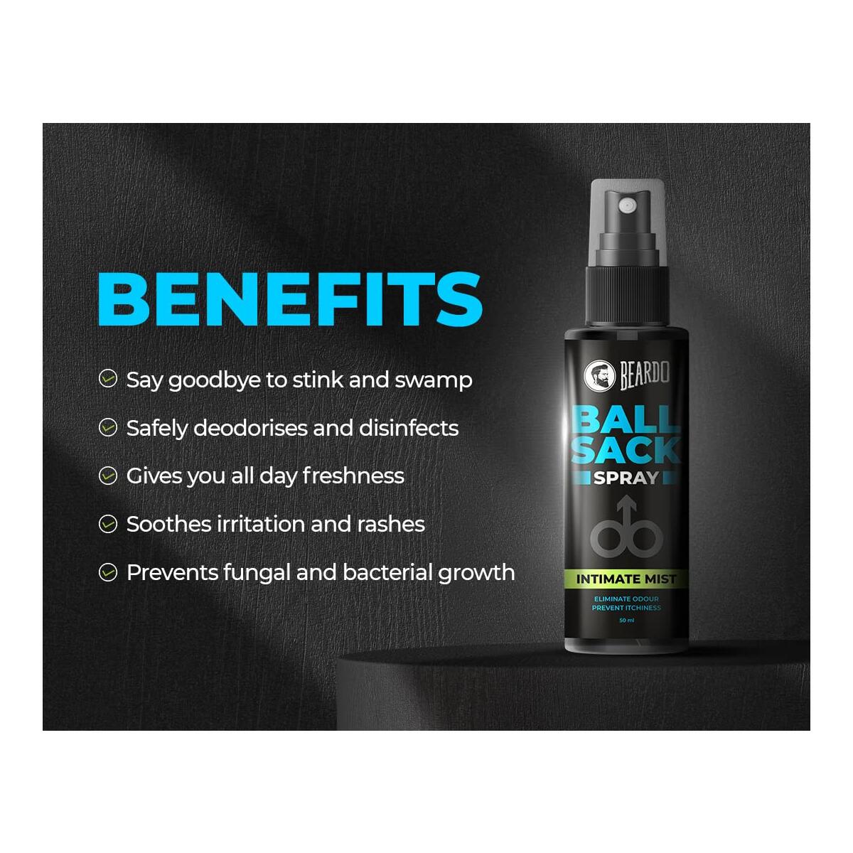 Beardo Ball Sack Spray Cashback - RebateKey
