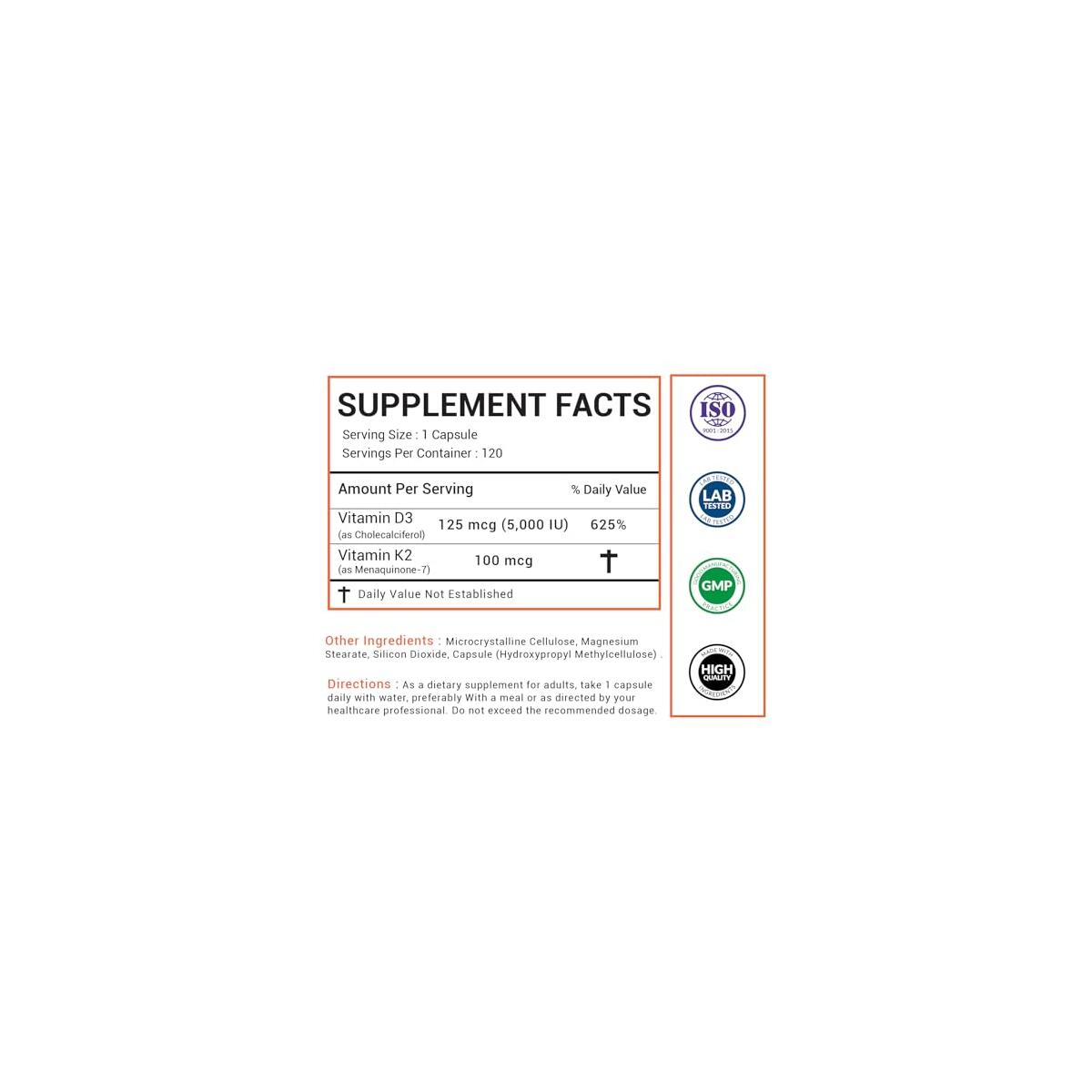 Vitamin D3 K2 5000iu Rebates - RebateKey