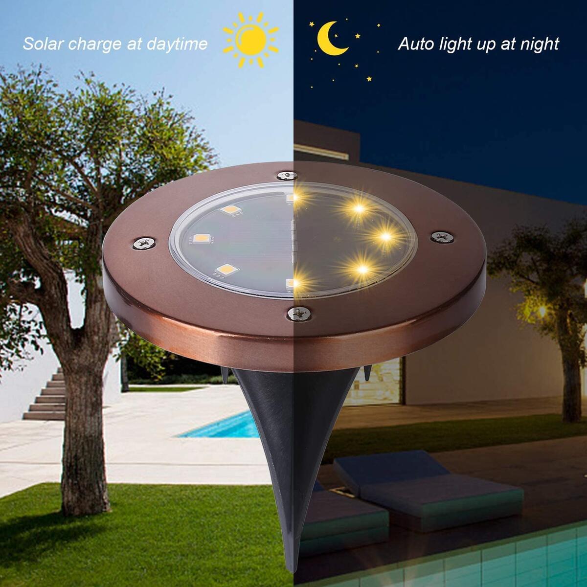 Solar Disk Lights Cash Back - RebateKey